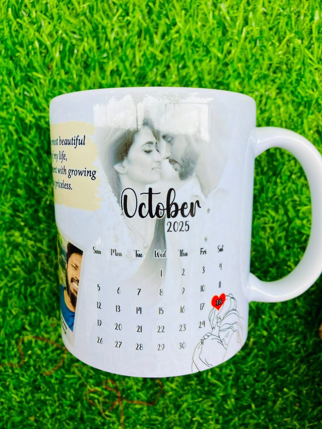 anniversary mug